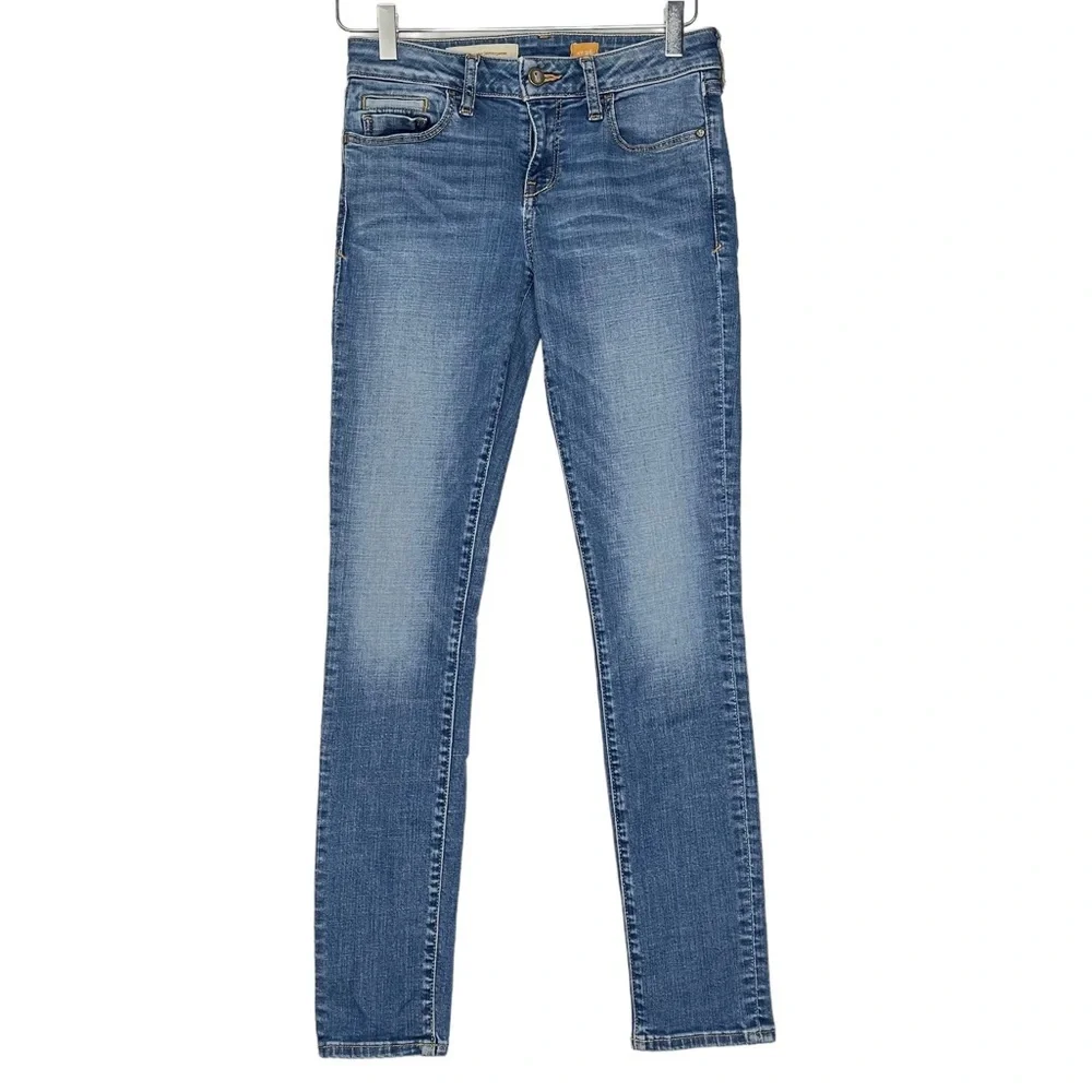 Pilcro and the Letterpress Jeans Womens 26 Stet Blue Denim Skinny‎ Anthropologie